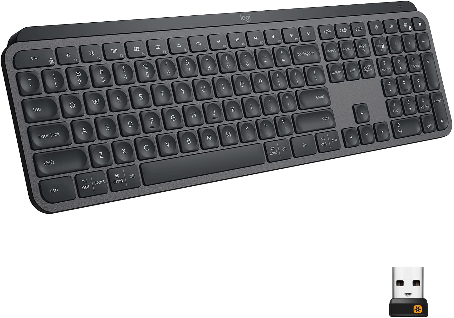 Bàn phím không dây Logitech MX Keys Full - hàng chính hãng