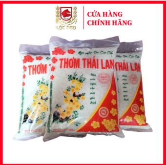 Combo Gạo Thơm Thái 3 Bao - Mỗi Bao 5 kg ( 3 bao 15kg )