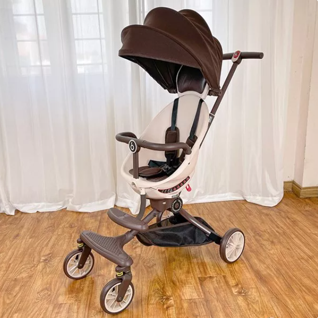 Xe đẩy baobaohao v18 trà sữa caramen. hàng chất lượng sale lớn .hottrend 4.0