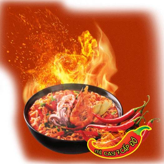 Giá sỉ thùng mì SIUKAY hải sản 7 cấp độ ( 24 GÓI )