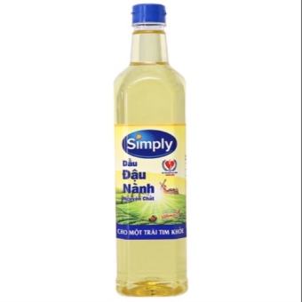 Dầu đậu lành Simply nguyên chất chai 1 lít
