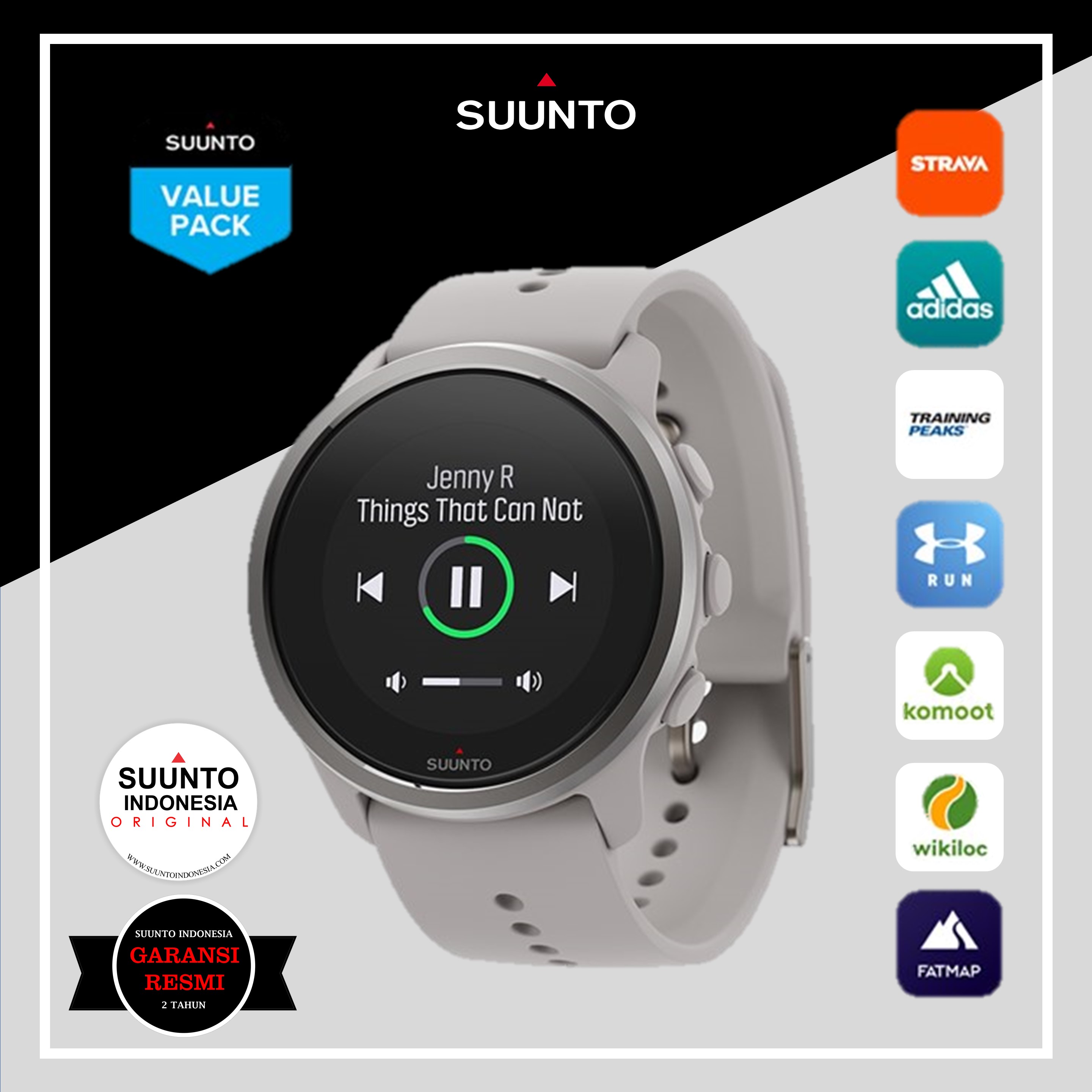 SUUNTO BARO TITANIUM AMBASSADOR EDITION ORIGINAL GARANSI RESMI