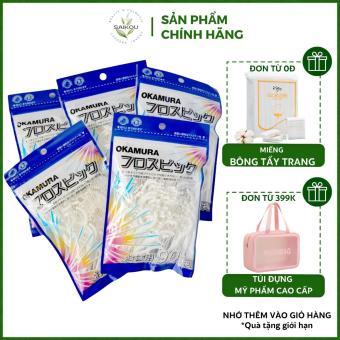 Tăm Chỉ Nha Khoa Okamura, Tăm Nha Khoa Okamura Chất Lượng Nhật Bản, Tăm Xỉa Răng Chỉ Nha Khoa, Tăm Nha Khoa Nhật Bản, Tăm, Tăm Chỉ Nha Khoa Okamura Nhật Bản An Toàn Tiện Lợi Saikou Beauty