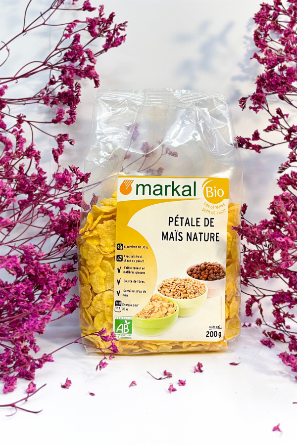Ngũ cốc hữu cơ bắp cán dẹp Markal 200g
