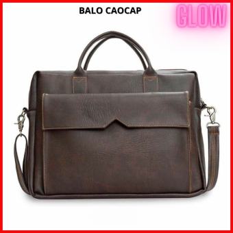 Cặp da công sở đựng latop chống sốc. Mã 02