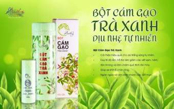 Date 2024-​Bột Cám Gạo Trà Xanh Anthy 150gram