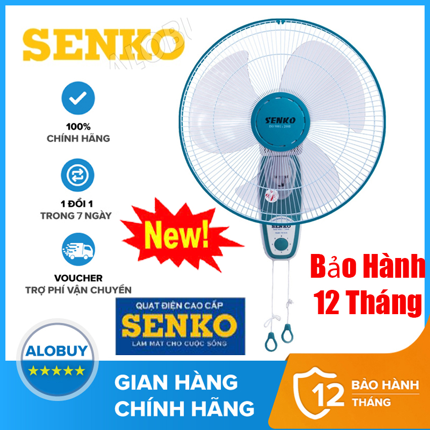Quạt treo tường- quạt treo tường senko s1626 siêu bền , quạt mát chạy không ồn,quạt chính hãng treo tường senko uy tín số 1 bến thành store