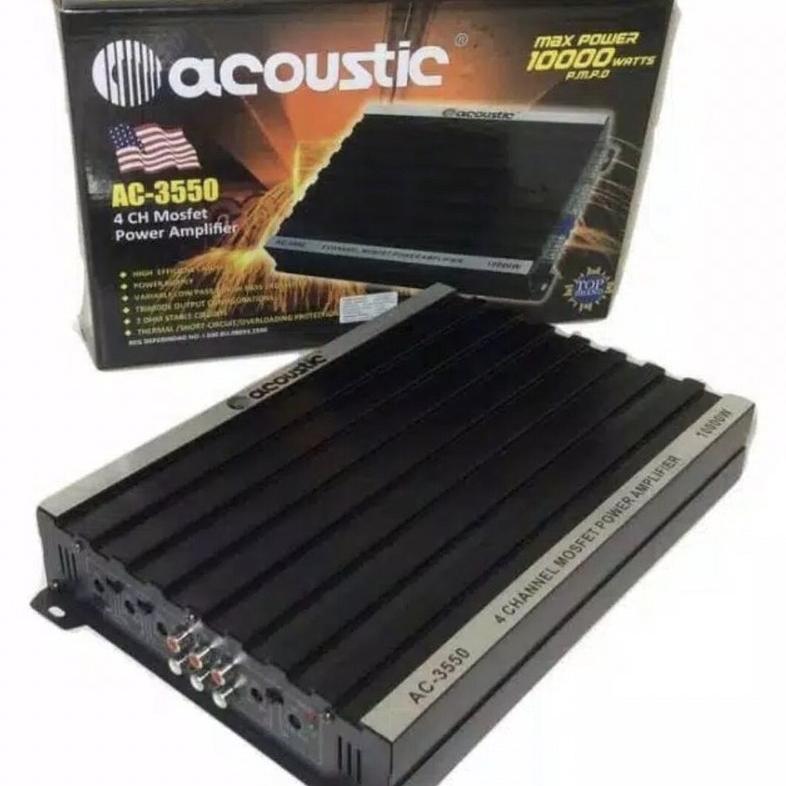 Power Amplifier Subwoofer 4 Channel 