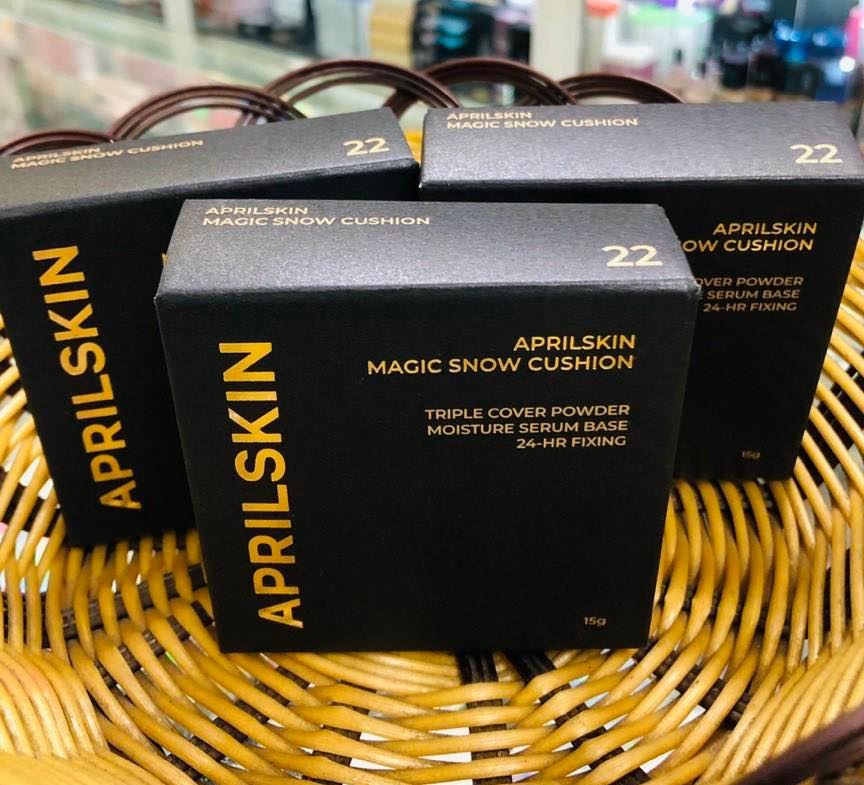 Phấn Nước April Skin Magic Snow Cushion 1 lõi/ 2 lõi