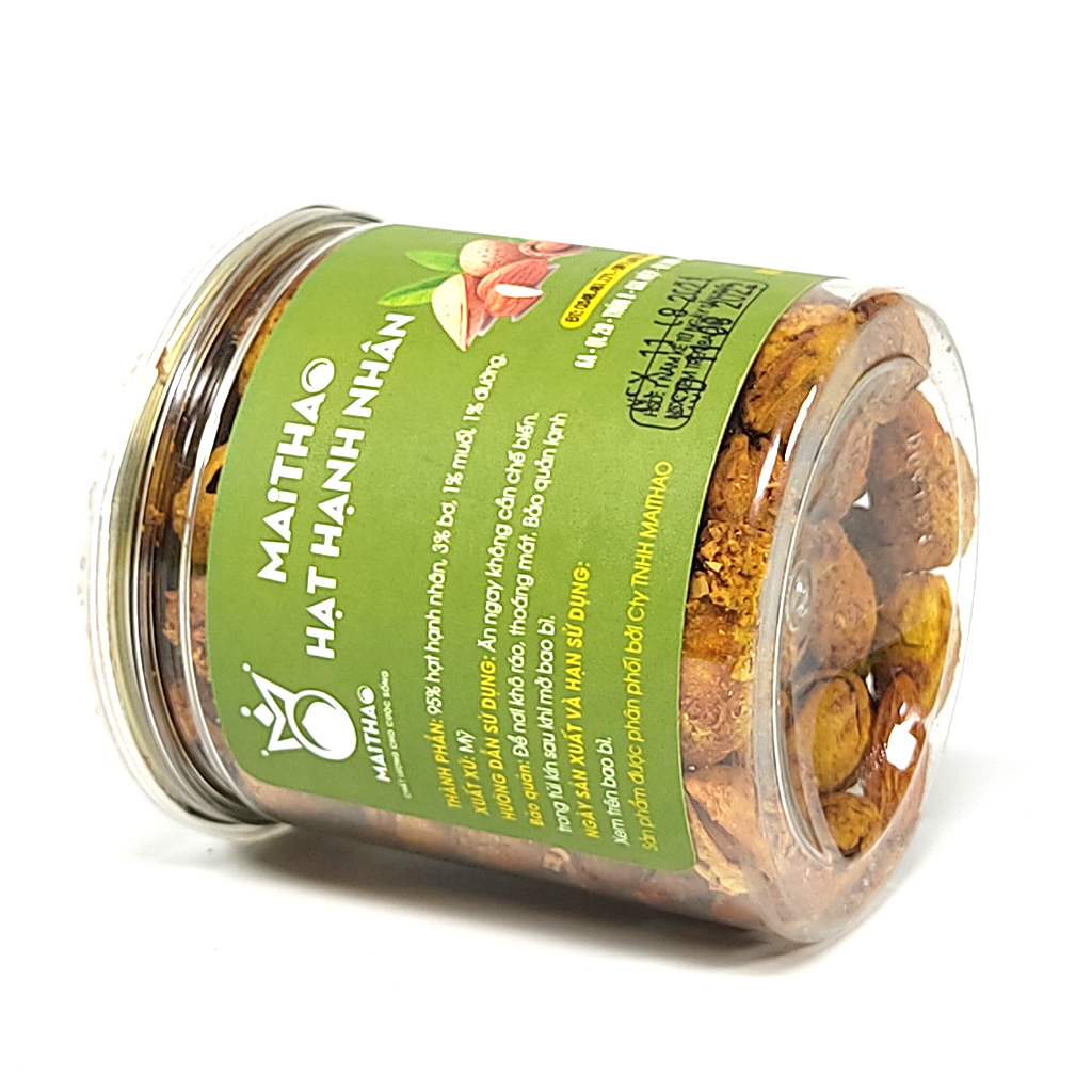 Combo 2 hạt hạnh nhân mai thao hũ 200g
