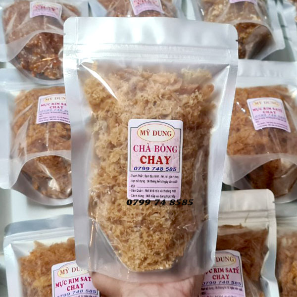 Chà bông chay 200gr nhà làm date 6 tháng