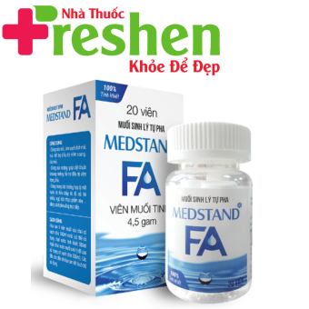 viên muối sinh lý tự pha MEDSTAND FA 46G
