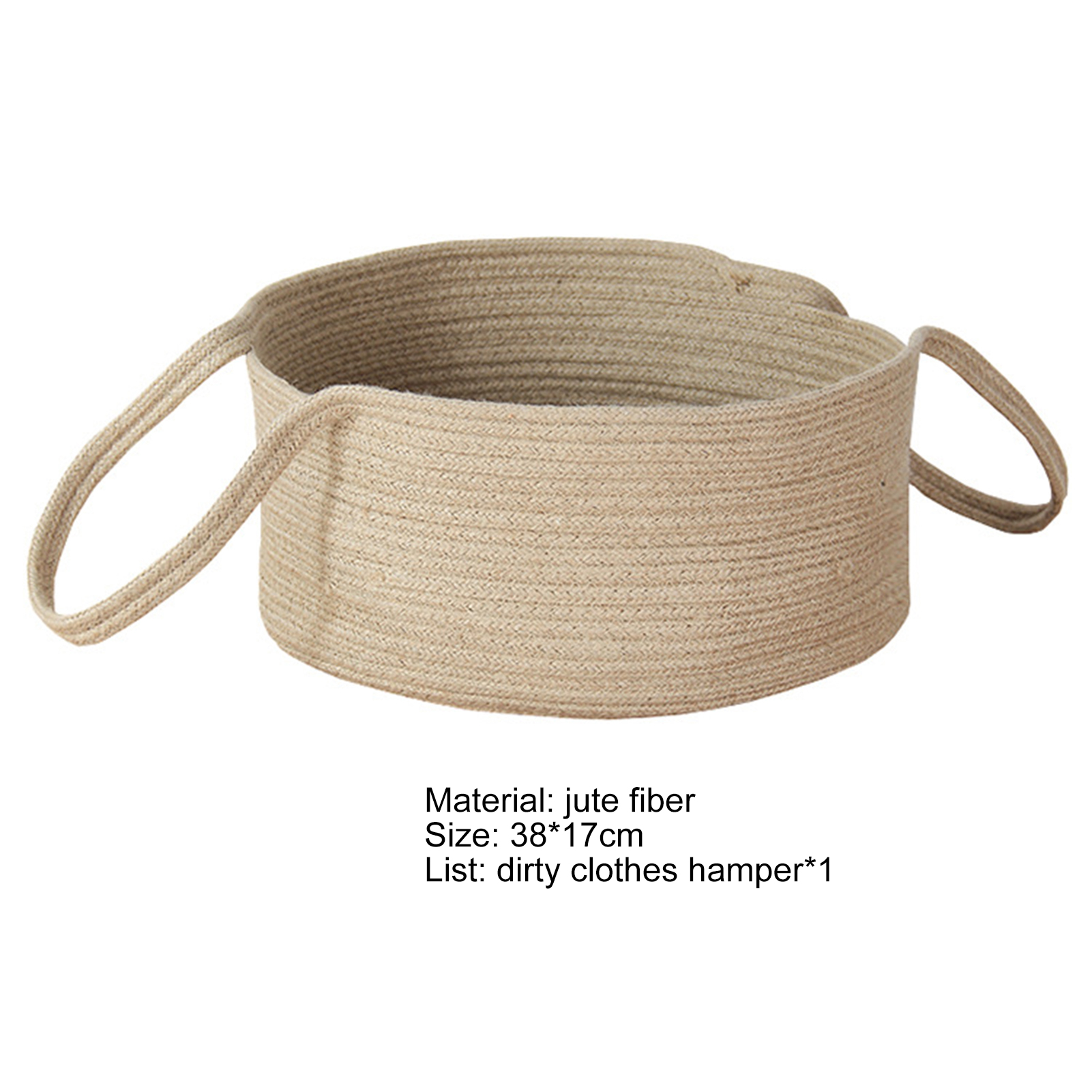 Rego001 Giỏ Đựng Đồ Giặt Hiện Đại, Đồ Lót Dệt Tự Nhiên Chống Bụi Bẩn Giỏ Đựng Đồ Giặt Thoải Mái Trong Nhà