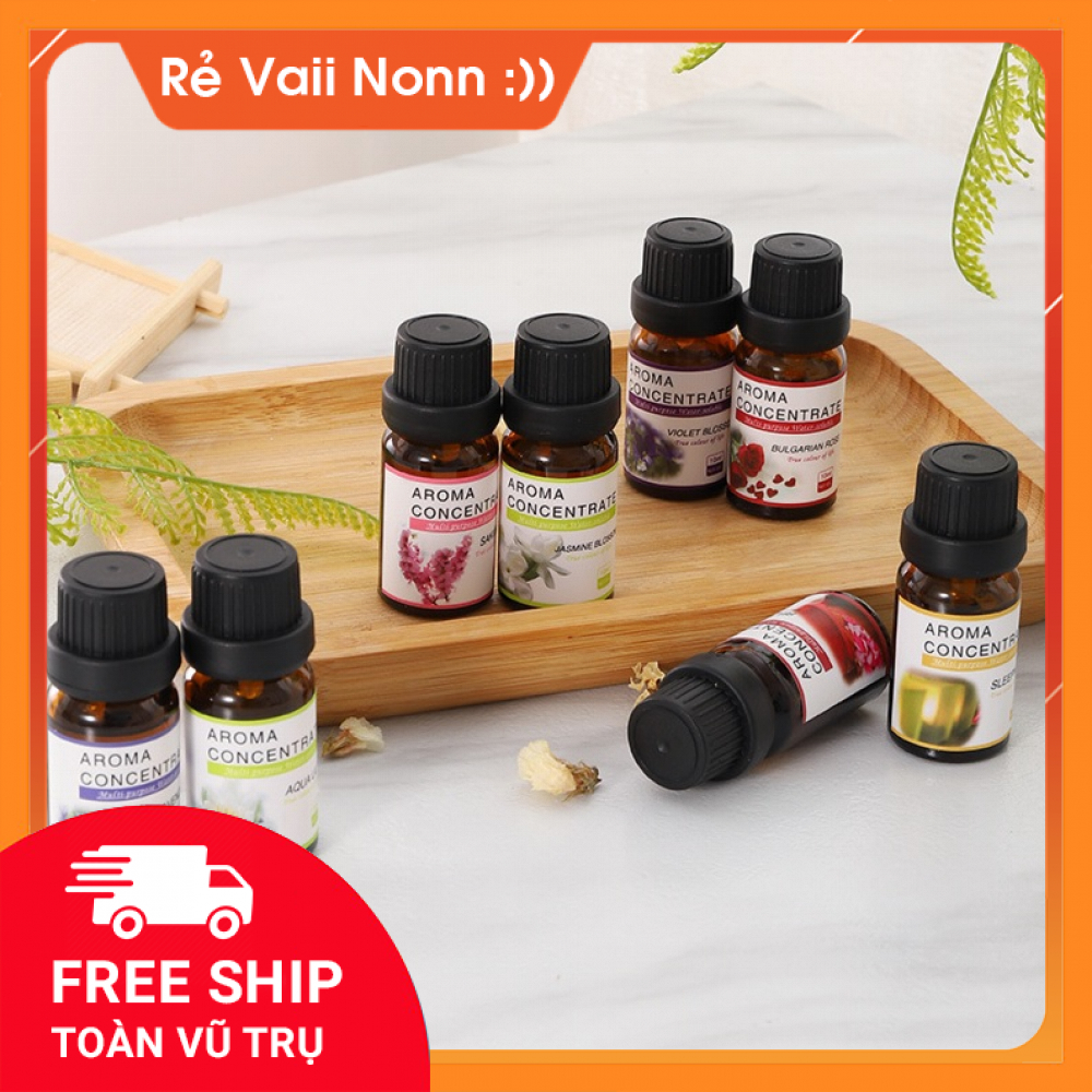 [HCM] Tinh Dầu Thiên Nhiên 10ML Xông Phòng Nguyên Chất Siêu Thơm Dành Cho Máy Phun Sương, Máy Xông Tinh Dầu Khách Được Tự Do Chọn Mùi