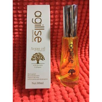 Tinh dầu dưỡng tóc Agillse Argan Oil 80ml - TH Cosmetics