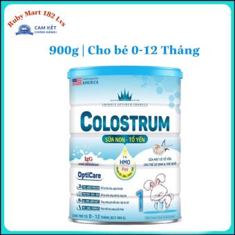 SỮA BỘT COLOSTRUM OPTICARE 1 CÓ CHỨA SỮA NON LON 900G - Cho bé 0 -12 Tháng