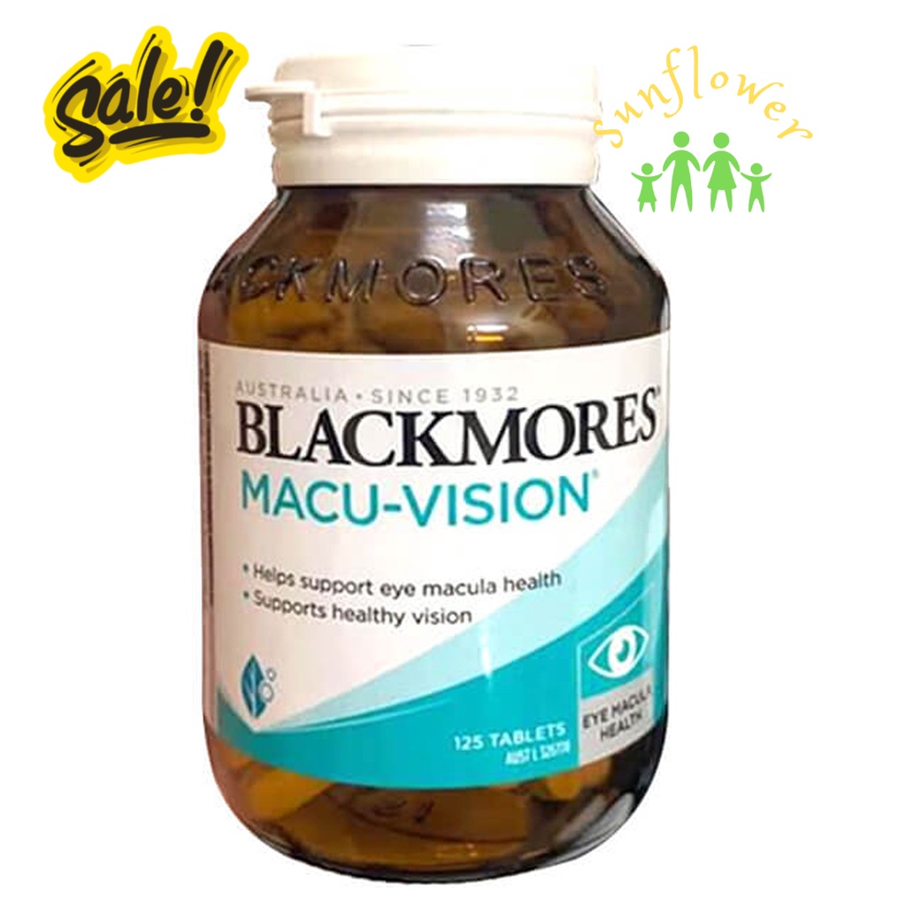 Bổ mắt blackmores macu vision 125 viên của úc