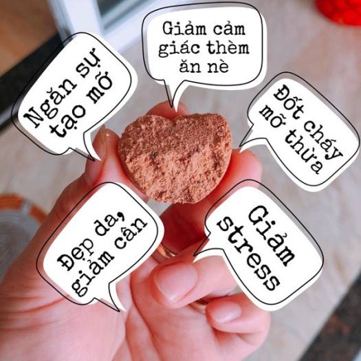 Kẹo Socola Giảm Cân Đan Mạch Chocolade Vegttab Slimming Care CHÍNH HÃNG 4.5