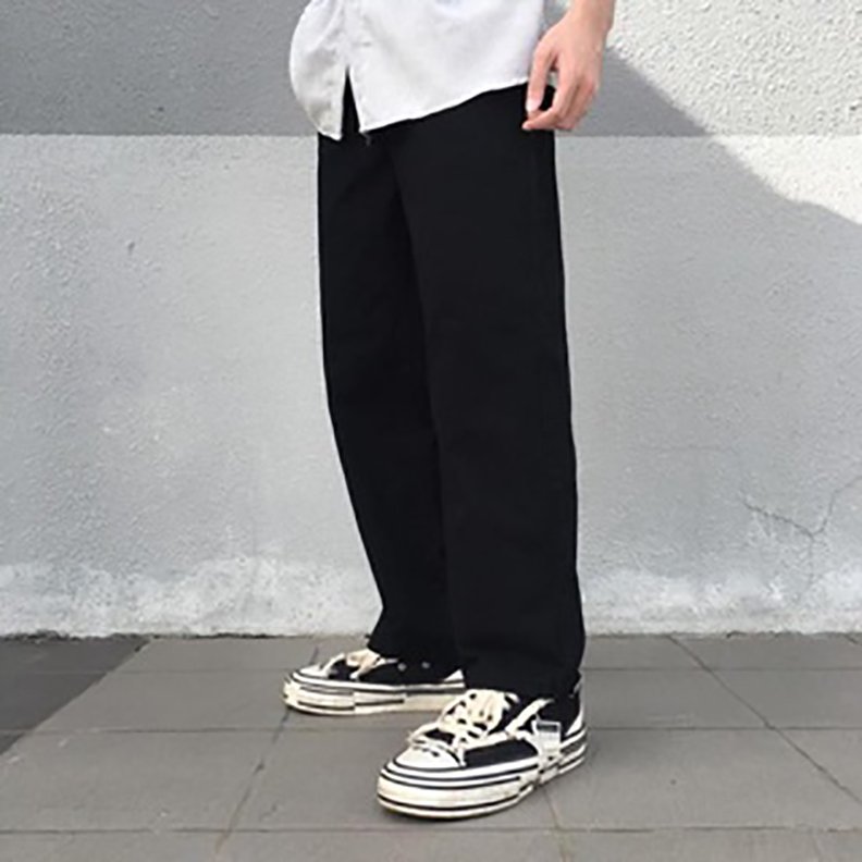 Quần jean nam ống rộng suông dáng đứng vải jeans bò cao cấp hottrend 2022