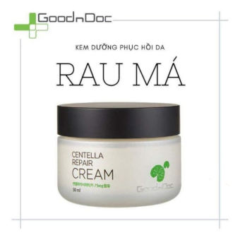 Kem dưỡng ẩm rau má GoodnDoc giá bao nhiêu, KEM PHỤC HỒI - DƯỠNG TRẮNG DA Rau Má GoodnDoc Centella Repair Cream