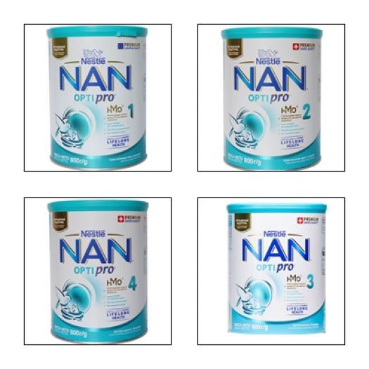 Sữa bột Nan Nga Optipro số 1 800g