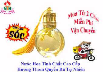NƯỚC HOA DẠNG TINH DẦU MẤU LĂN TRÒN THƠM CỰC LÂU VÀ MÙI DỄ CHỊU CÓ THỂ XÔNG TINH DẦU HAY DÙNG NHƯ NƯỚC HOA TRÊN NGƯỜI