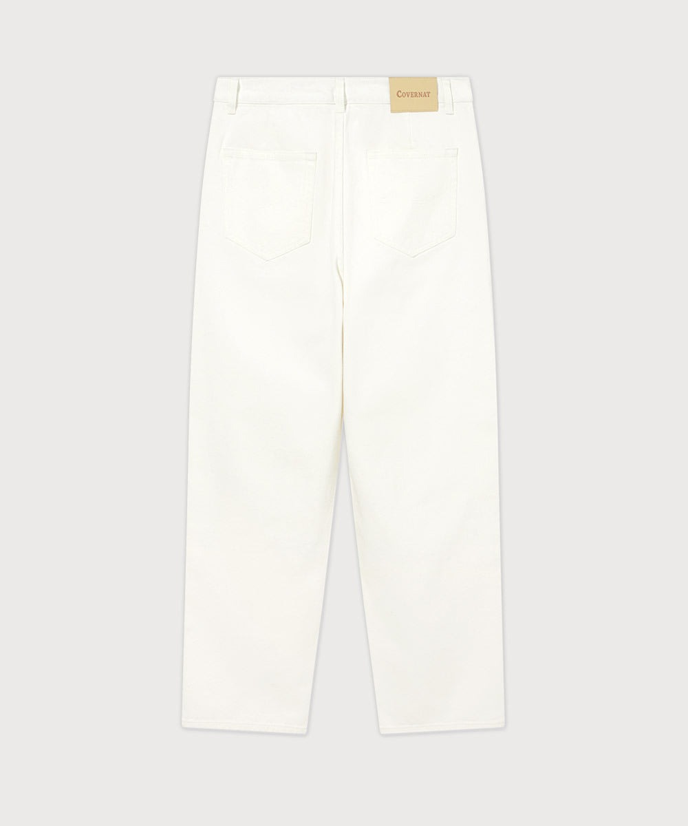 COVERNAT Jeanshose, halbweit waschbar — 3 Farben (2025 NEU)