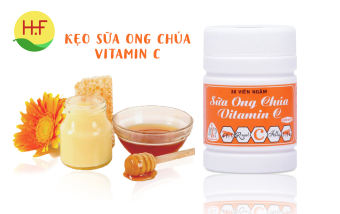 Kẹo Ngậm Sữa Ong Chúa Vitamin C (Hộp 30v)