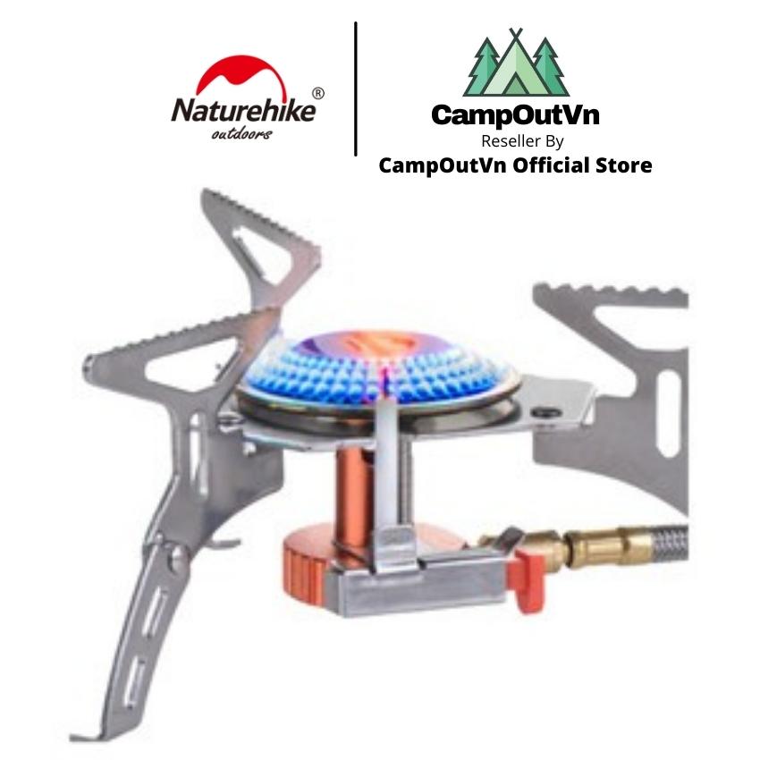 Naturehike bếp gas mini đồ cắm trại naturehike cắm trại du lịch dã ngoại bếp gas mini xếp gọn campoutvn A013