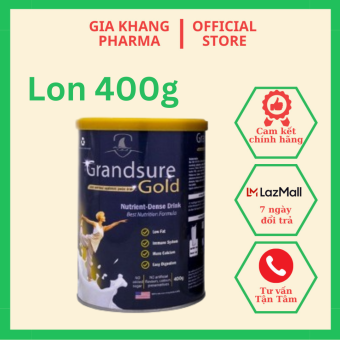 Sữa Non Grandsure Gold 400g Dành Riêng Cho Người Xương Khớp (Tặng kèm ly)