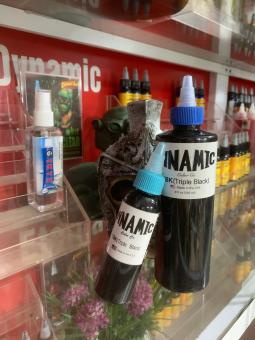 Mực xăm siêu đen Dynamic Triple back 60ml