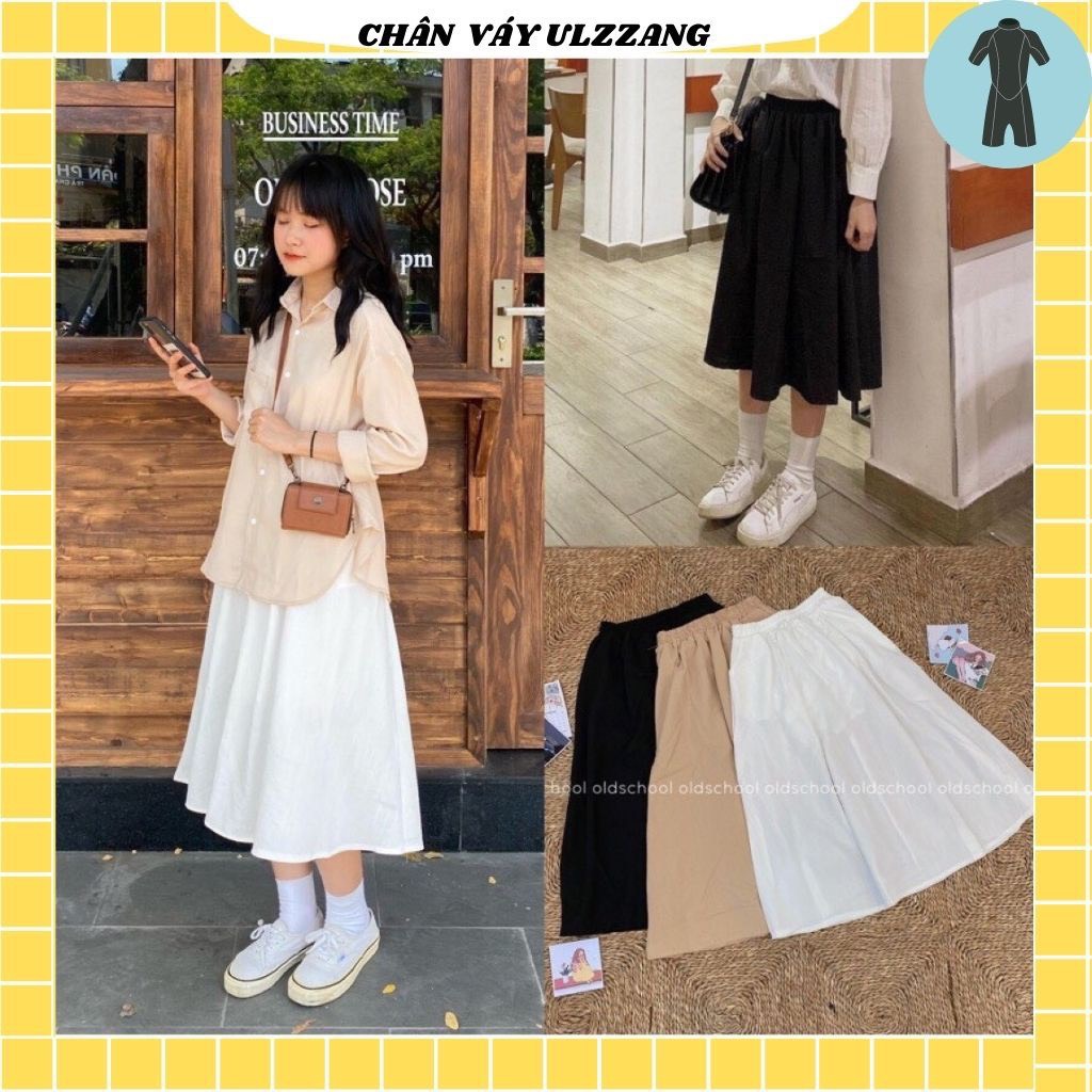 Chân váy kaki xịn xò sẵn 3 màu