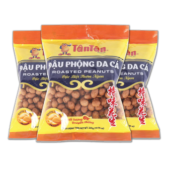 Combo 3 gói đậu phộng Da Cá 265g