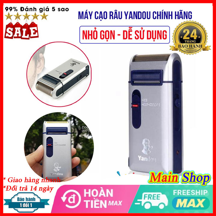 Máy cạo râu nam cao cấp Yandou SC W301U sạc điện dao cạo râu đa năng Yandou máy cạo râu đa năng sạc pin Yandou không dây may cao rau.