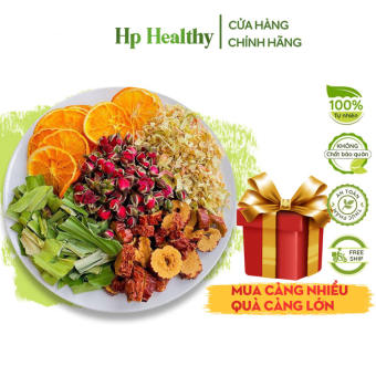 Trà detox hoa quả trà thảo mộc sấy lạnh Hp Healthy theo ngày