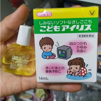 NHỎ MẮT CHỐNG BỨC XẠ MÁY TÍNH, ĐIỆN THOẠI CHO BÉ TAISHO (LỌ 14ML)