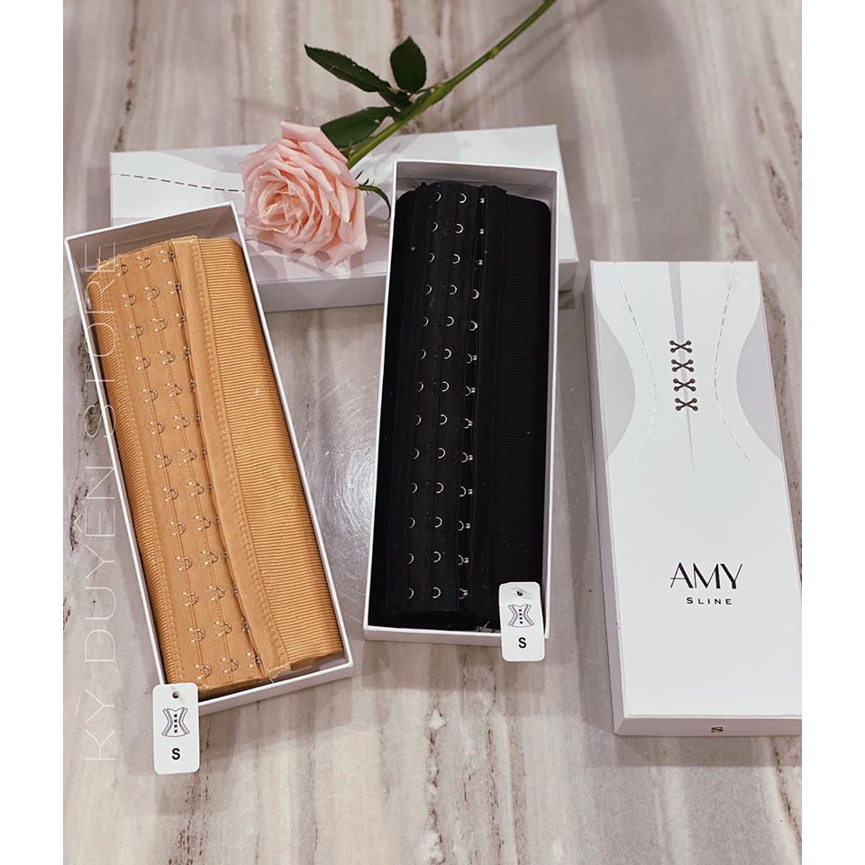 Đai siết eo nịt bụng amy sline chính hãng cho dáng chuẩn eo thon , dễ sử dụng