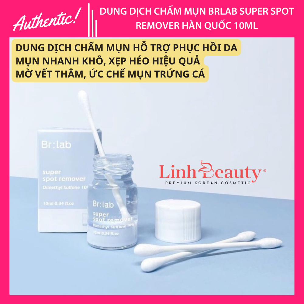 Dung dịch chấm mụn BrLAB Super spot remover 10ml Hàn Quốc hỗ trợ giảm mụn phục hồi da