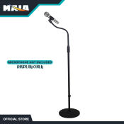 MAIA Professional Vertical Microphone Stand by Floor-to-Ceiling Disc Stand