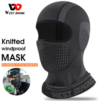 WEST BIKING Balaclava Mặt Nạ Che Kín Mặt Ngoài Trời Mũ Len Dệt Kim Ngầu Cho Nam Mũ Trùm Đầu Cổ Xe Đạp