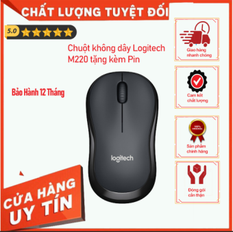 Chuột không dây Logitech M220 tặng kèm PIN