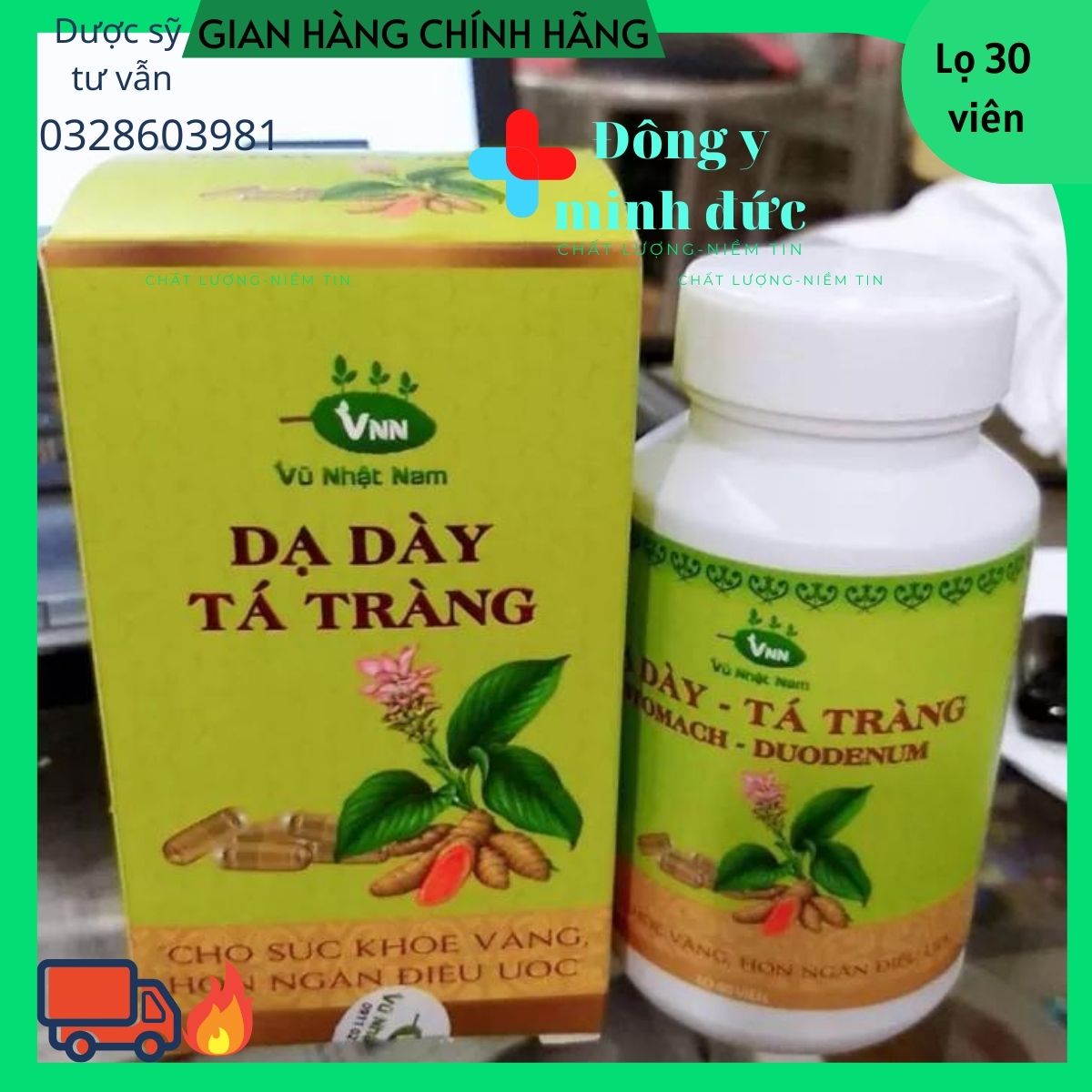 [HCM]Dạ dày Tá tràng-Thảo dươc Vũ Nhật Nam
