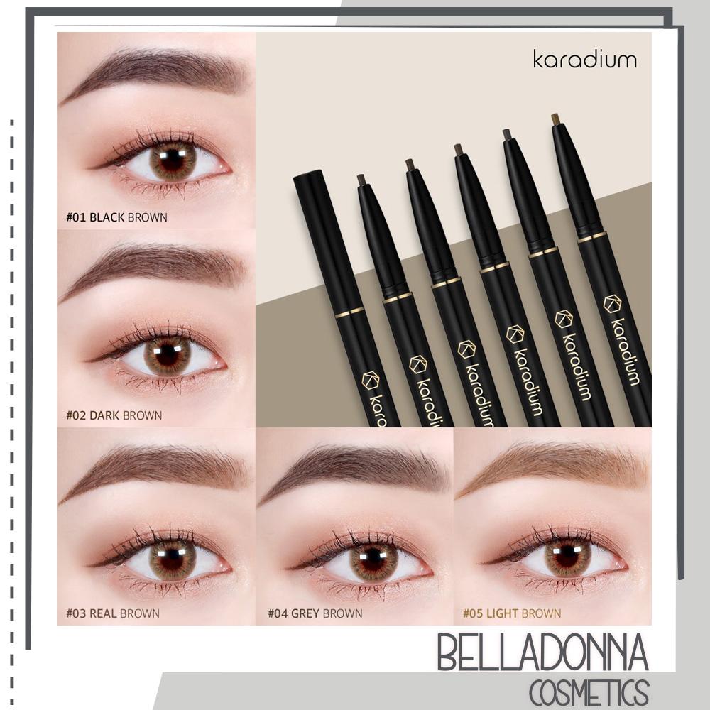 Chì Kẻ Mày Karadium Flat Eyebrow Pencil 0.3g