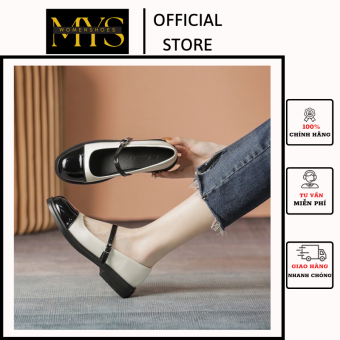 Giày BỆT ĐỐC VÁ MŨI pha màu - Mysstore BB-0200