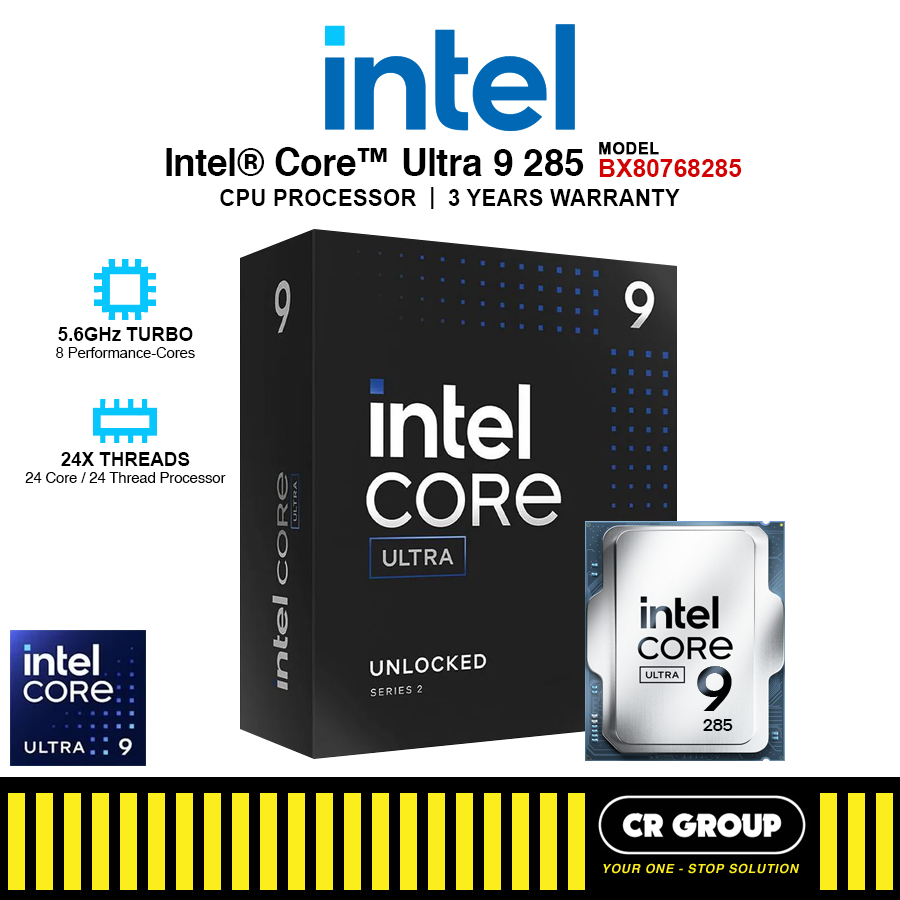 Intel Core Ultra 5 Processor (2nd gen) 245K/245KF/225/225F/235 (3Yrs Intel  Warranty)