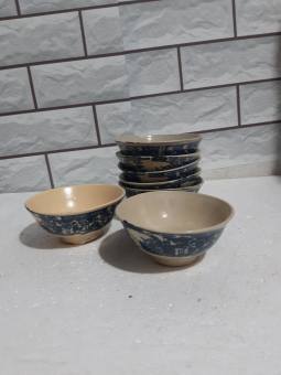 Chén ông tiên hoài cổ nam bộ 10 cái ( bằng sành, hàng decort)