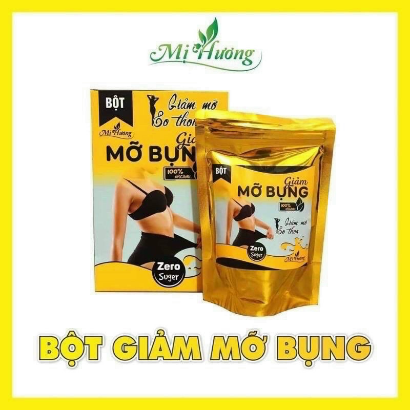 Combo 3 gói bột giảm mỡ eo thon mị hương