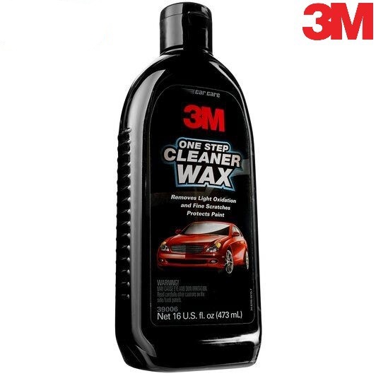 Chai đánh bóng 1 bước, tẩy vết xước sơn– 3m one step cleaner wax pn39006- nhập khẩu mỹ