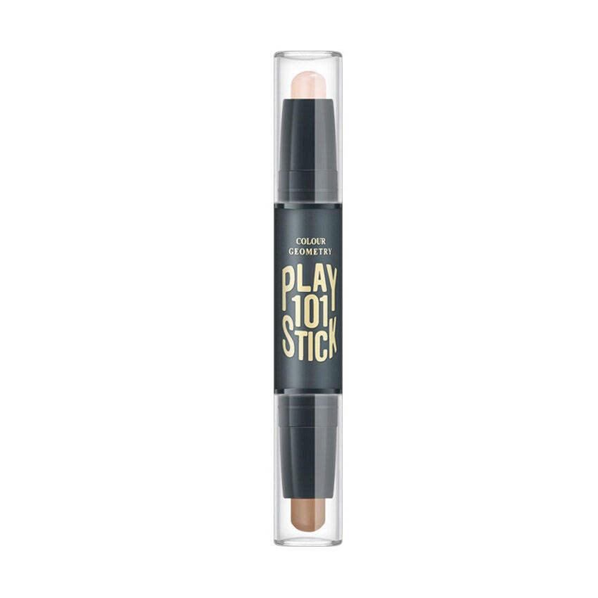 Bút tạo khối 2 đầu Lameila nội địa trung, lâu trôi mặt thon gọn contour and highlight hàng chính hãng