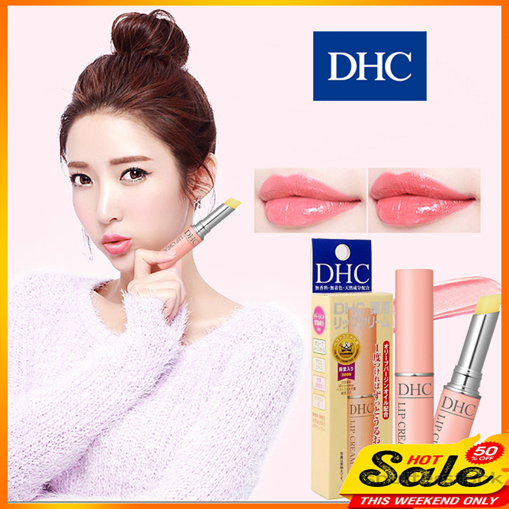 Son Dưỡng Môi - Son dưỡng DHC,không màu không mùi, có thể dùng để dưỡng môi hoặc làm lớp lót trước khi thoa son màu để bảo vệ và nuôi dưỡng đôi môi.